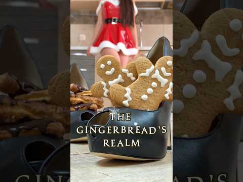 Éclairs vs. Gingerbread Men: Bare Feet Crushing Food in Heels! Oddly Satisfying ASMR