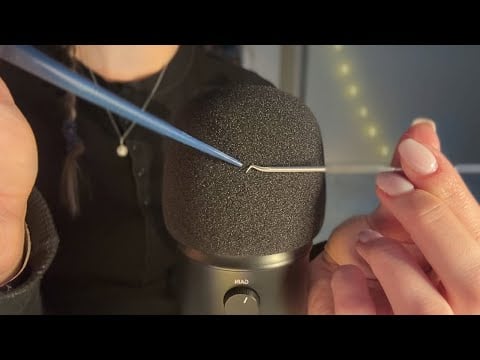 INTENSE foam scalp check ft METAL TOOL + RATTAIL COMB [ASMR]