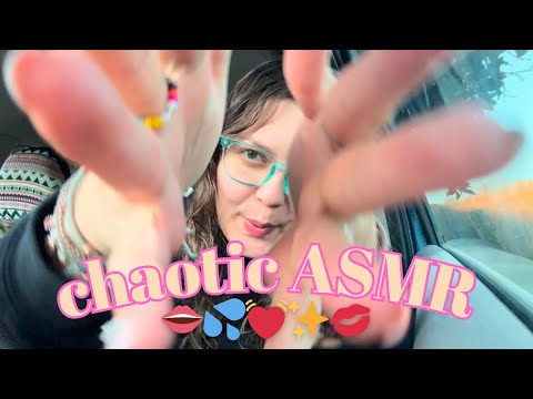 ❤️‍🔥Spit Painting Chaotic ASMR❤️‍🔥 ACTUALLY Fast & Aggressive, Stuttering, Personal Attention