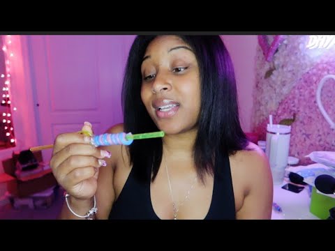 [ASMR] Unicorn lollipop 🦄🍭 & Catching up💖