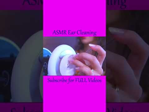 ASMR Relaxing Sounds 🔥 Ear Cleaning #shorts