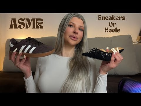 ASMR Shoes Tapping & Scratching 👟👠 with Yapping 