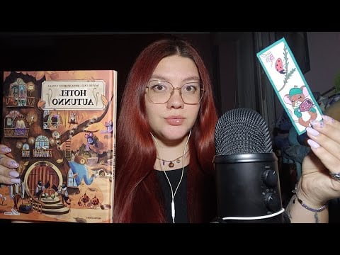 VIDEO DEDICA PER GAIETTA (Reading, Scratching, Hand Movements, Whispering) 😴💜 | ASMR ITA