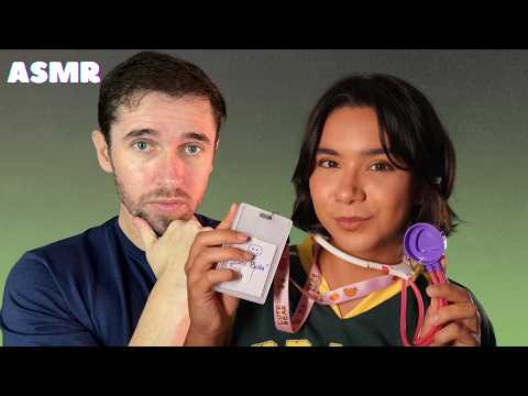 ASMR Fisioterapia + Discurso Motivacional para Jogador Lesionado com @MayconSagazASMR