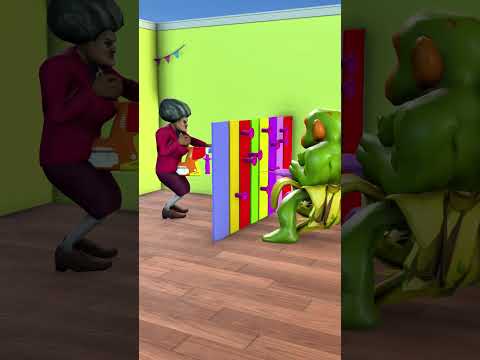 Zoey and Shampanzini banana vs Scaryteacher: Who Will Win This Crazy Paint Battle?