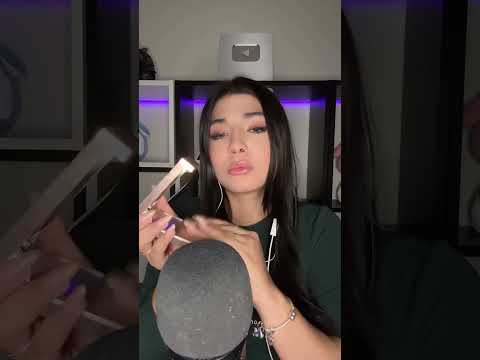 ASMR   Te maquillo ❤️ YT： Anny ASMR 👁️👁️🌸  #asmr #asmrcommunity #asmreating #asmrslime #asmrsound