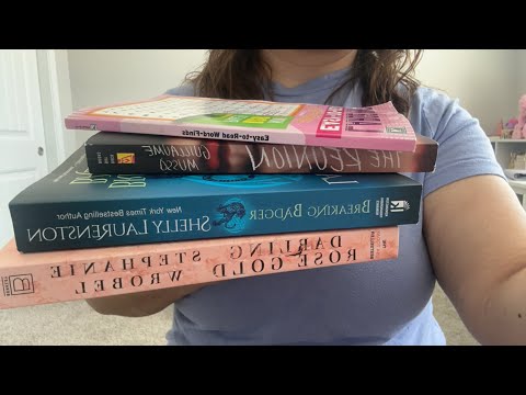 ASMR| Fast Book Tingles 📚 (fingertip tapping, gripping & page flipping)