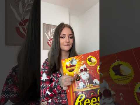 ASMR advent calendar opening! #asmr #tingles #asmrtriggers #relax