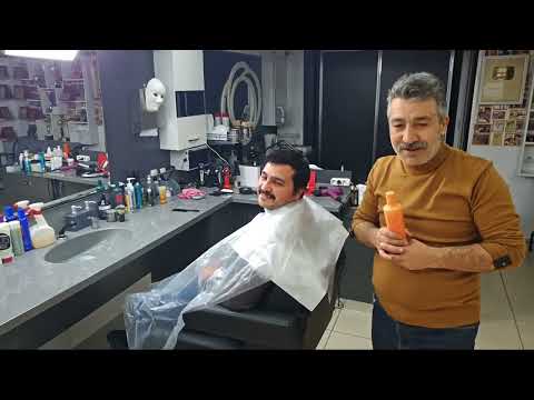 HAIR AND BEARD TRIMMING AND MASSAGE WITH MUNUR ONKAN