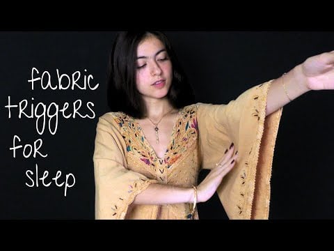 ASMR || Fabric & Clothing Triggers for Sleep