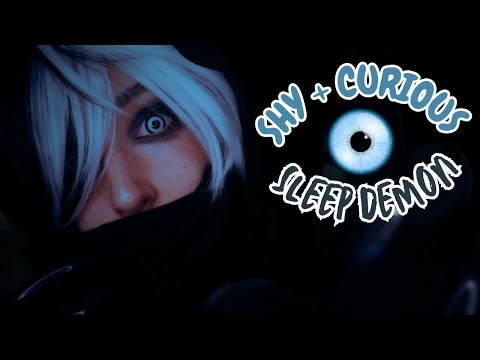 ASMR Your Sleep Demon is Fascinated with You! | Curious Personal Attention + SLOOOW Talking