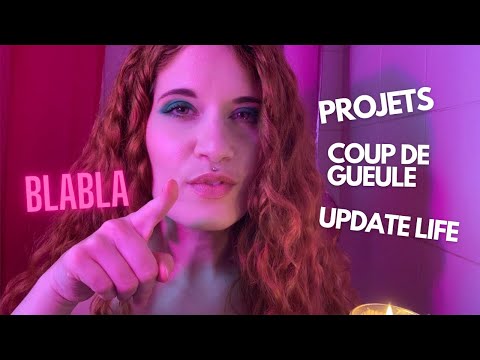 ASMR FR 💦  Blabla dans mon bain #16 (projets/chaine, coup de gueule, update life)