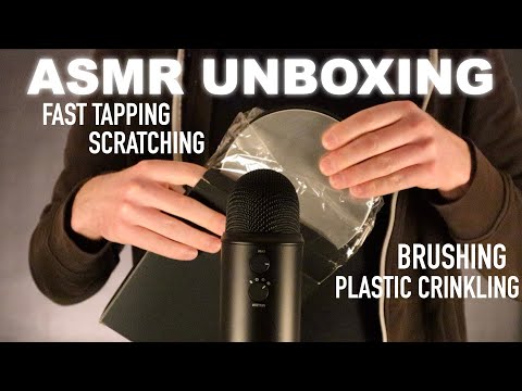 ASMR UNBOXING: Tapping, Scratching, Brushing (No Talking)