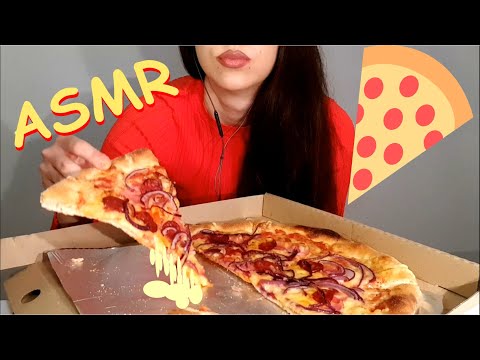 ASMR | Cheesy, Sausage And Onion Pizza | No Talking | Lady M. ASMR