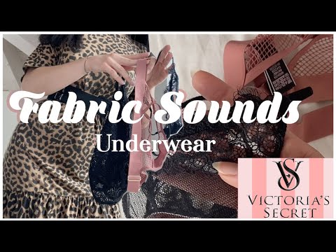 ASMR🌙Victoria's Secret Fabric Sounds🌸✨