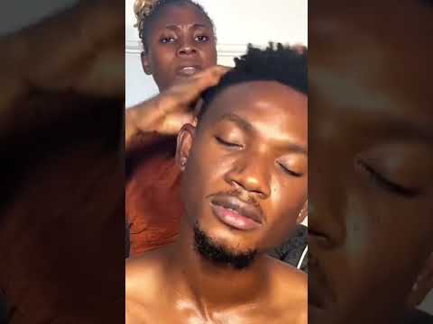 Asmr ear cleaning and eating, full body massage #relax #asmr #asmrbygracejohn