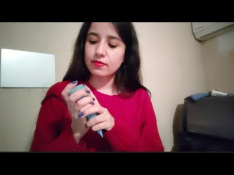 ASMR Roleplay: te maquillo en una pijamada 🌒  y platicamos ~ soft spoken