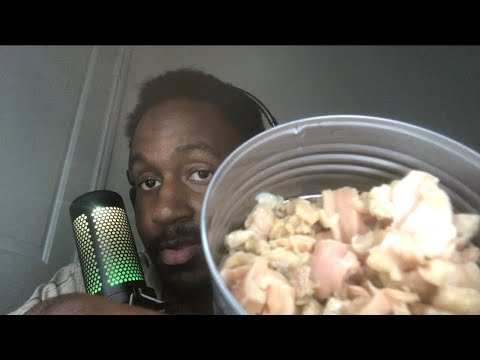 ASMR CANNED CLAMS Taste Test