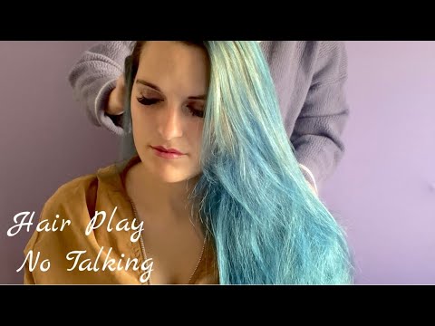 ASMR ~ Hair Brushing & Hair Play on my Sister 🎀