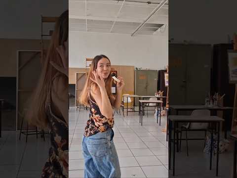 asmr não intencional tour pelo ateliê de pintura kkkkk 🎨 #asmr #foryou