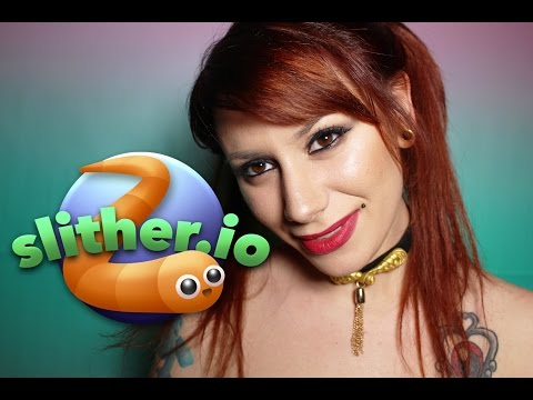 ASMR Playing Game Slither.io | Whisper (ita)