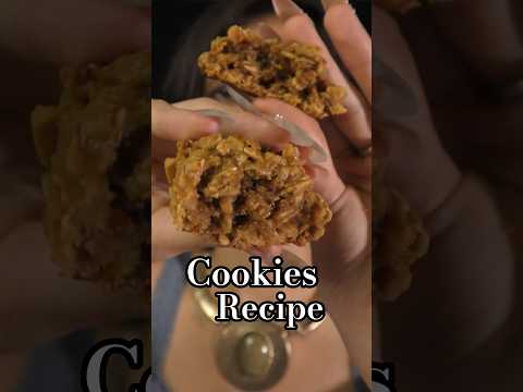 oatmeal cookies #mukbang #asmr