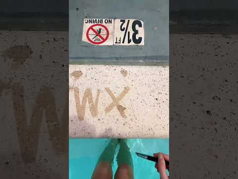 if I write your boyfriend’s initials he’s cheating ASMR game at the pool #ASMR #ASMRGame #LofiASMR