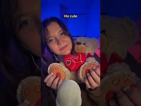 too cute 🧸 #asmr #triggersforsleep #whispering #asmrtingles #asmrtriggers #whispering