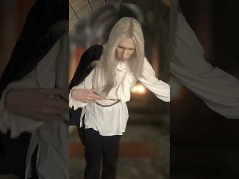 Medieval ASMR ⚔️ Preparing for the Royal Banquet #shorts