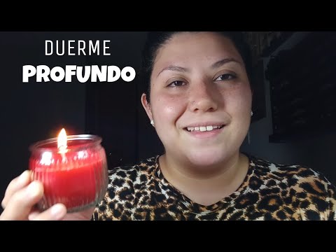 ASMR - te ayudo a dormir y calmo tu mente 🌛😴 *con poca luz