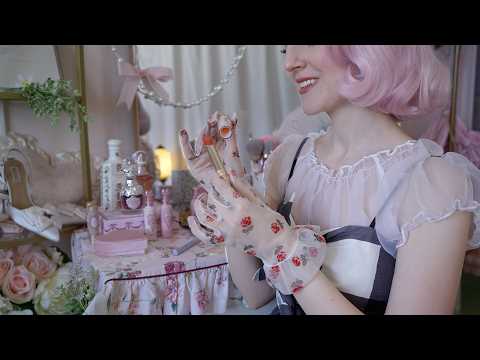 ASMR Luxury Makeover at the Vintage Boutique 💅 (personal attention and whispering)