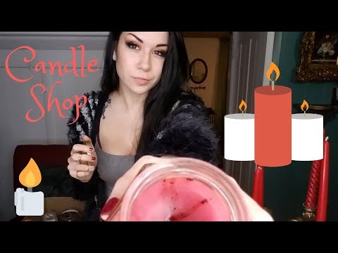 ASMR Candle Shop Roleplay. Soft Spoken, Tapping, Crinkling. Relaxing Triggers for Sleep