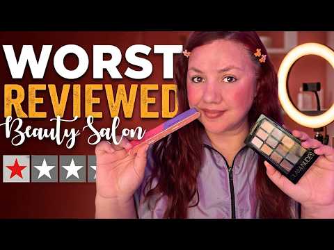 ASMR: I WENT TO THE WORST REVIEWED MAKEUP ARTIST IN MY CITY 🎨 Thick Accent and Rummaging