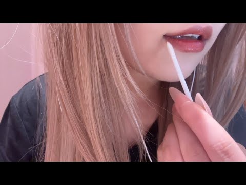 ASMR|Lipstick color trying