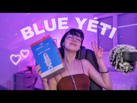 ASMR: Unboxing de mon nouveau micro BLUE YETI !!!