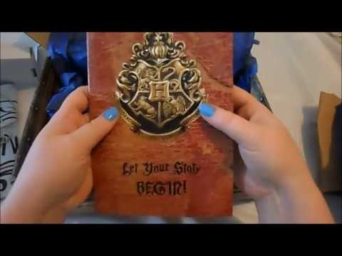 ASMR Harry Potter Geek Gear Unboxing June 2016 (Softly Spoken)