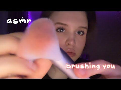 1 minute brushing you asmr