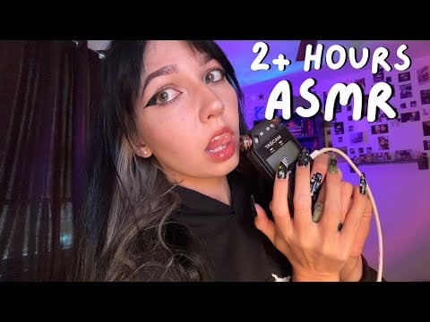 2+ HOURS OF TASCAM ASMR | Mic Biting, Tongue Swirling, Mouth Sounds 