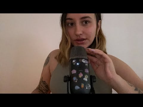 ASMR para MATÍAS 💋Mouth Sounds LENTOS ~ besitos, spit painting