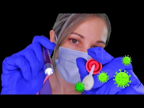 Clínica ASMR |Test Antigenos | Roleplay | ¿ COVID? | Examen médico Rutinario | SusurrosdelSurr