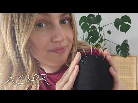 ASMR SO TINGLY Foam Mic Tracing, Rubbing & Flüstern