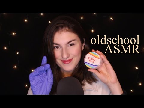 oldschool ASMR whispering + tapping, slime… || IsabellASMR💗