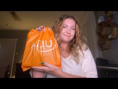 ASMR Ulta Beauty haul🧡 - lots of tapping, whispered rambling