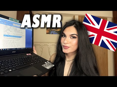 Estudiando INGLÉS en ASMR antes de dormir