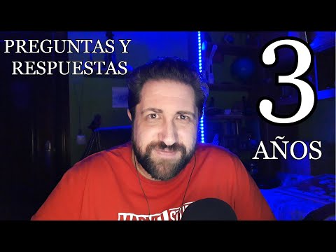 ASMR EN ESPAÑOL - ESPECIAL 3 AÑOS DEL CANAL - PREGUNTAS Y RESPUESTAS