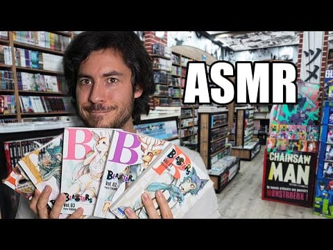 ASMR le vendeur de mangas LE PLUS COOL rp