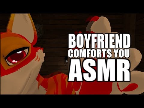 [Furry ASMR] Your furry boyfriend comforts you to sleep 🥰