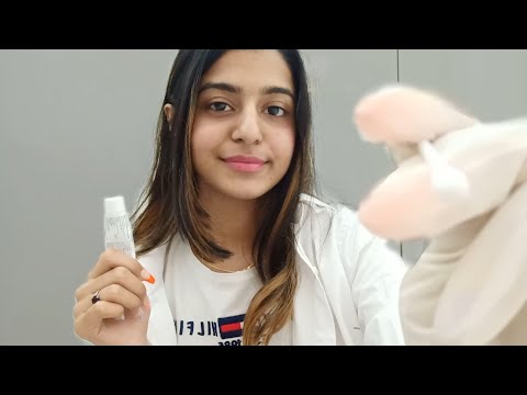 HINDI ASMR | Dermatologist Face Examination and Treatment | Doctor Roleplay ASMR | Indian ASMR