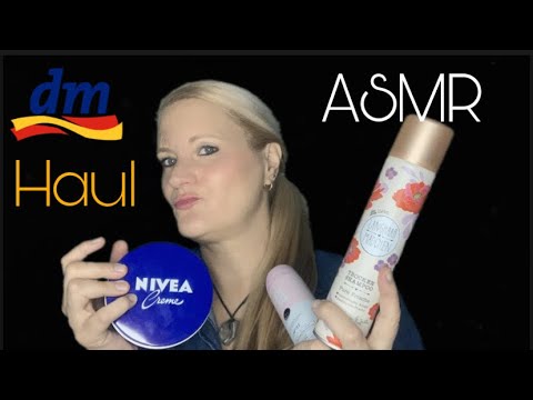 [ASMR] deutsch/german - DM Drogerie shopping Haul •Talk Talk Talk • Whispering • Tapping • relax