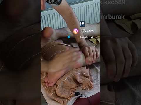 REFLEXOLOGY MASSAGE THERAPY FOR THE FEET #satisfying #relaxing #asmr #shorts #massage